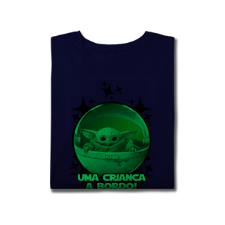 Nome do produtoT-Shirt Plus Size PAI NERD - BABY YODA
