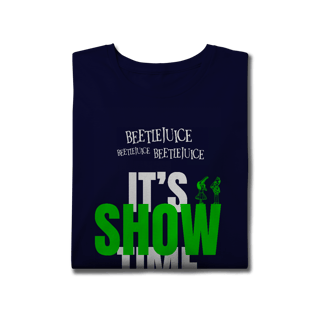 Nome do produtoT-Shirt Plus Size VI NA TELINHA - BEETLEJUICE