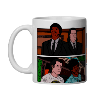 Nome do produtoCaneca PULP FICTION - CINECLUBE