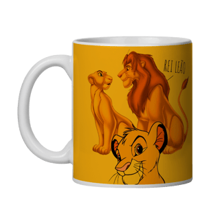 Nome do produtoCaneca PAI NERD - REI LEÃO