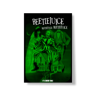 Nome do produtoPoster Retrato VI NA TELINHA - BEETLEJUICE