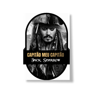 Nome do produtoPoster Retrato VI NA TELINHA - PIRATAS DO CARIBE