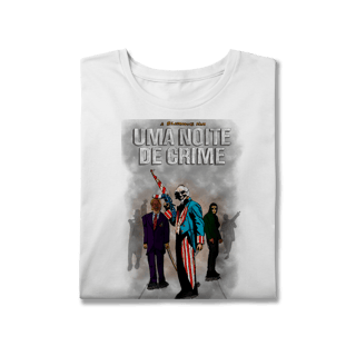 Nome do produtoT-Shirt Plus Size UMA NOITE DE CRIME - CINECLUBE