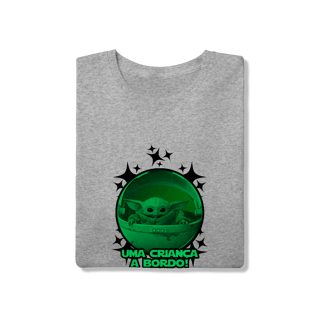 Nome do produtoT-Shirt Quality PAI NERD - BABY YODA