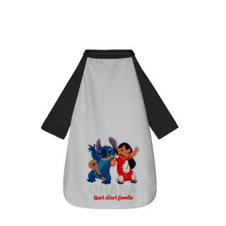 Nome do produtoCamisa Pet Dog PAI NERD - LILLO & STITCH