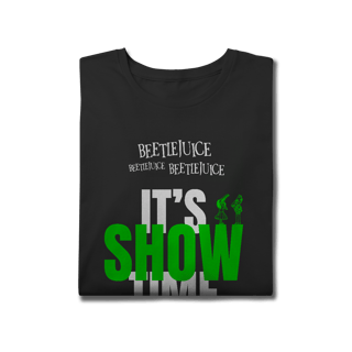 Nome do produtoT-Shirt Plus Size VI NA TELINHA - BEETLEJUICE