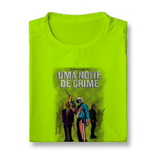 Nome do produtoCamiseta Sport Dry UV UMA NOITE DE CRIME - CINECLUBE