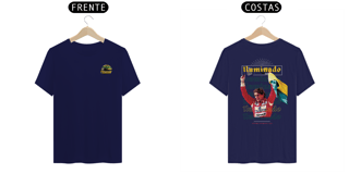 Nome do produto Camiseta Ayrton Senna Iluminado
