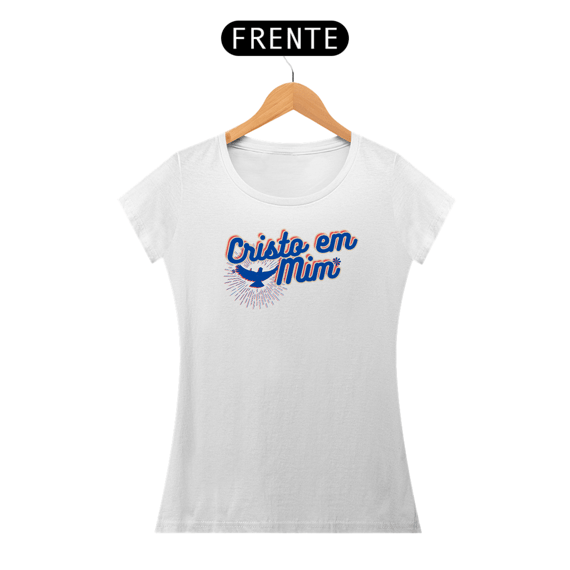 Camiseta Baby Long - Cristo Em Mim