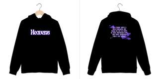 Nome do produto Moletom Canguru - Heavens