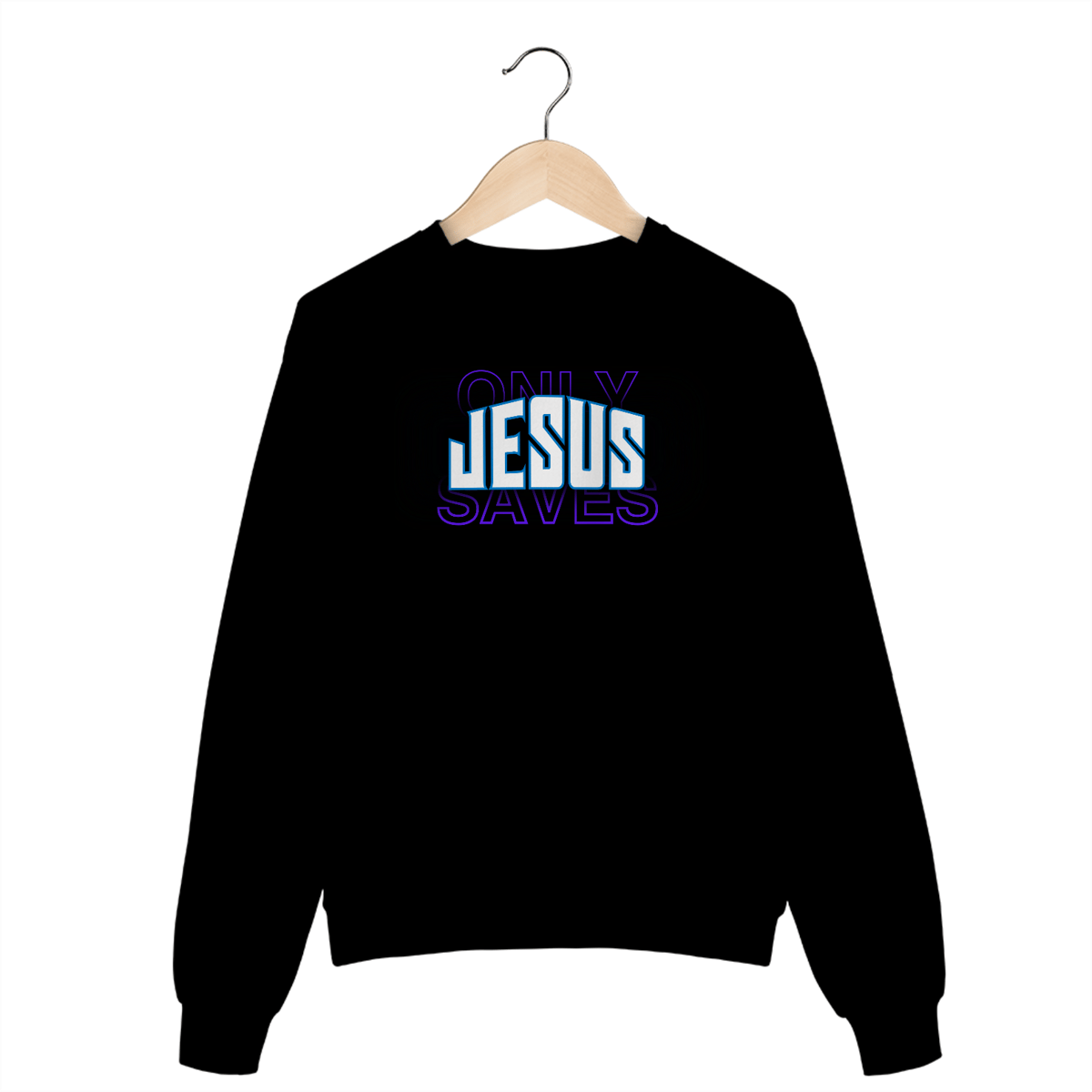 Nome do produto: Moletom Fechado - Only Jesus saves