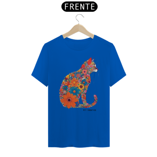 Nome do produto Camiseta Basic Flowered Cat