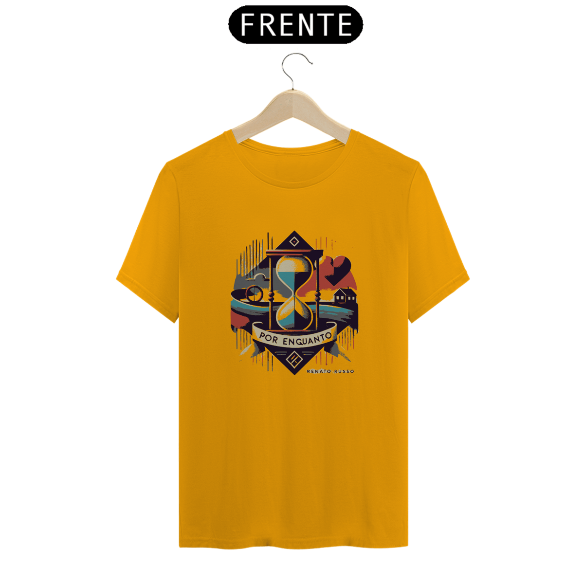 Nome do produto: Camiseta Por Enquanto