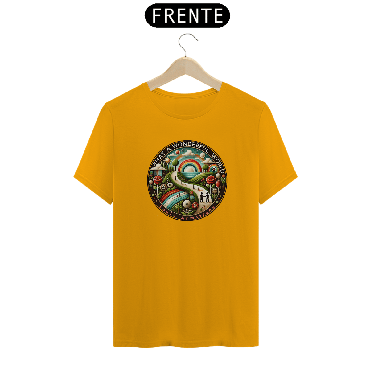 Nome do produto: Camiseta What A Wonderful World