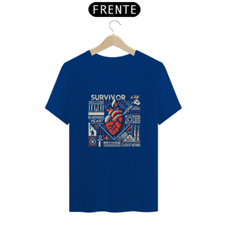 Nome do produto camiseta burning heart