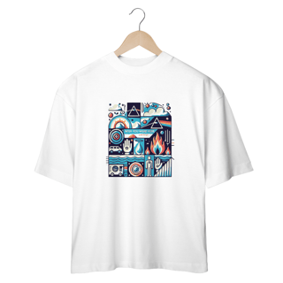 Nome do produto Camiseta Oversized Wish You Were Here
