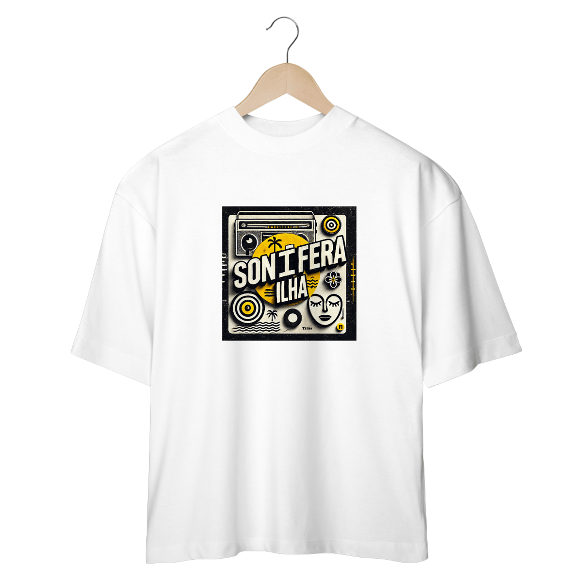 Nome do produto: Camiseta Oversized Sonífera Ilha