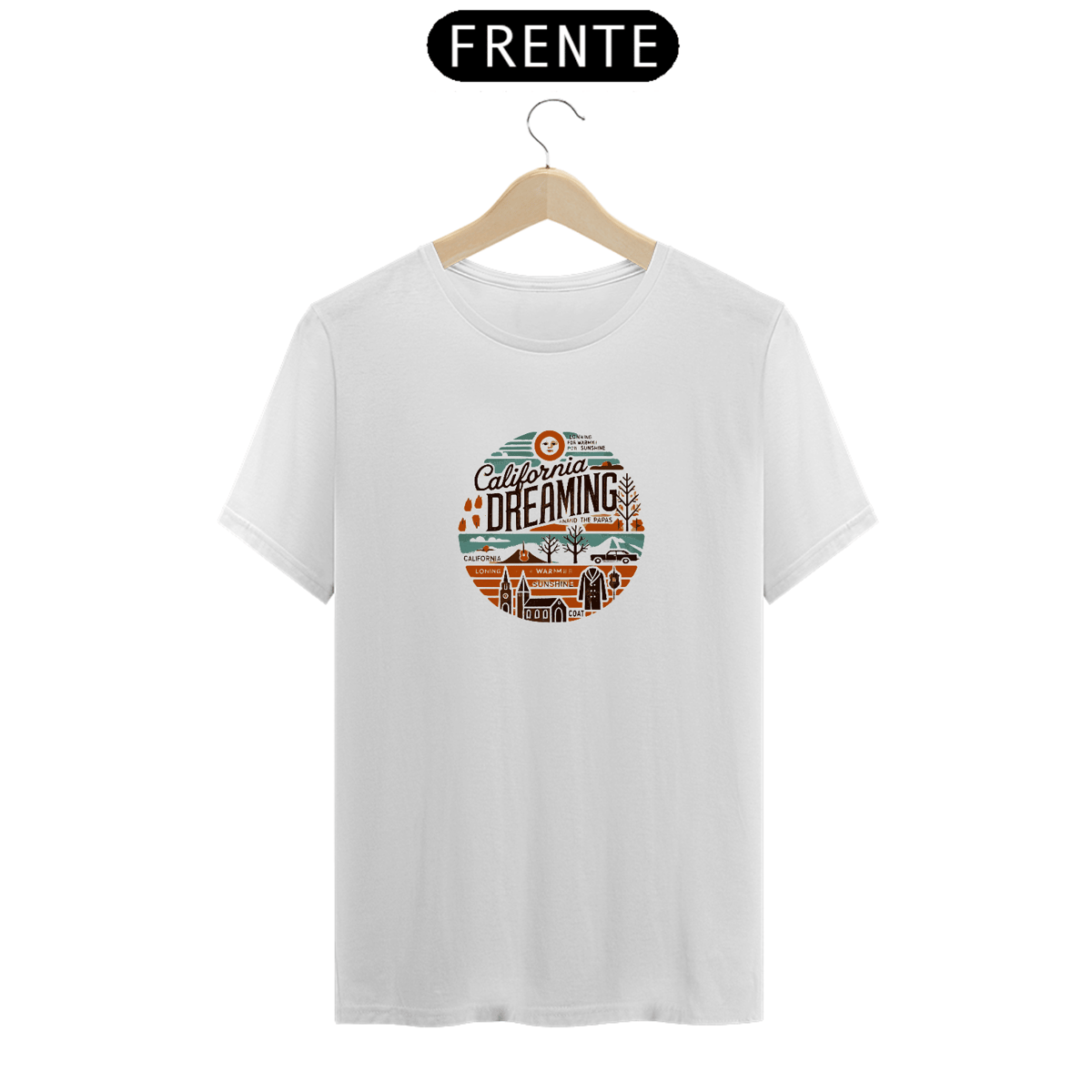 Nome do produto: Camiseta California Dreaming