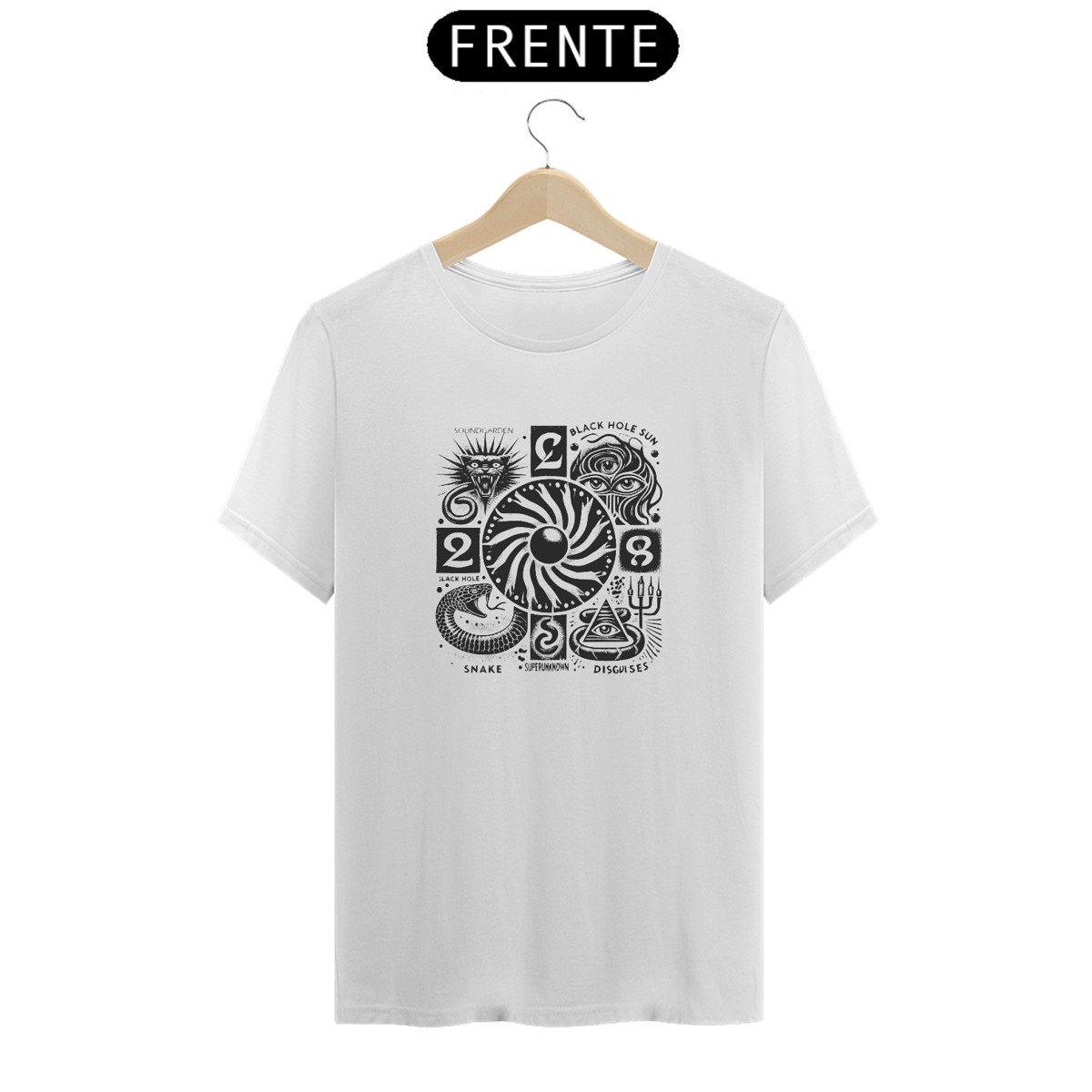 Nome do produto: Camiseta Black Hole Sun
