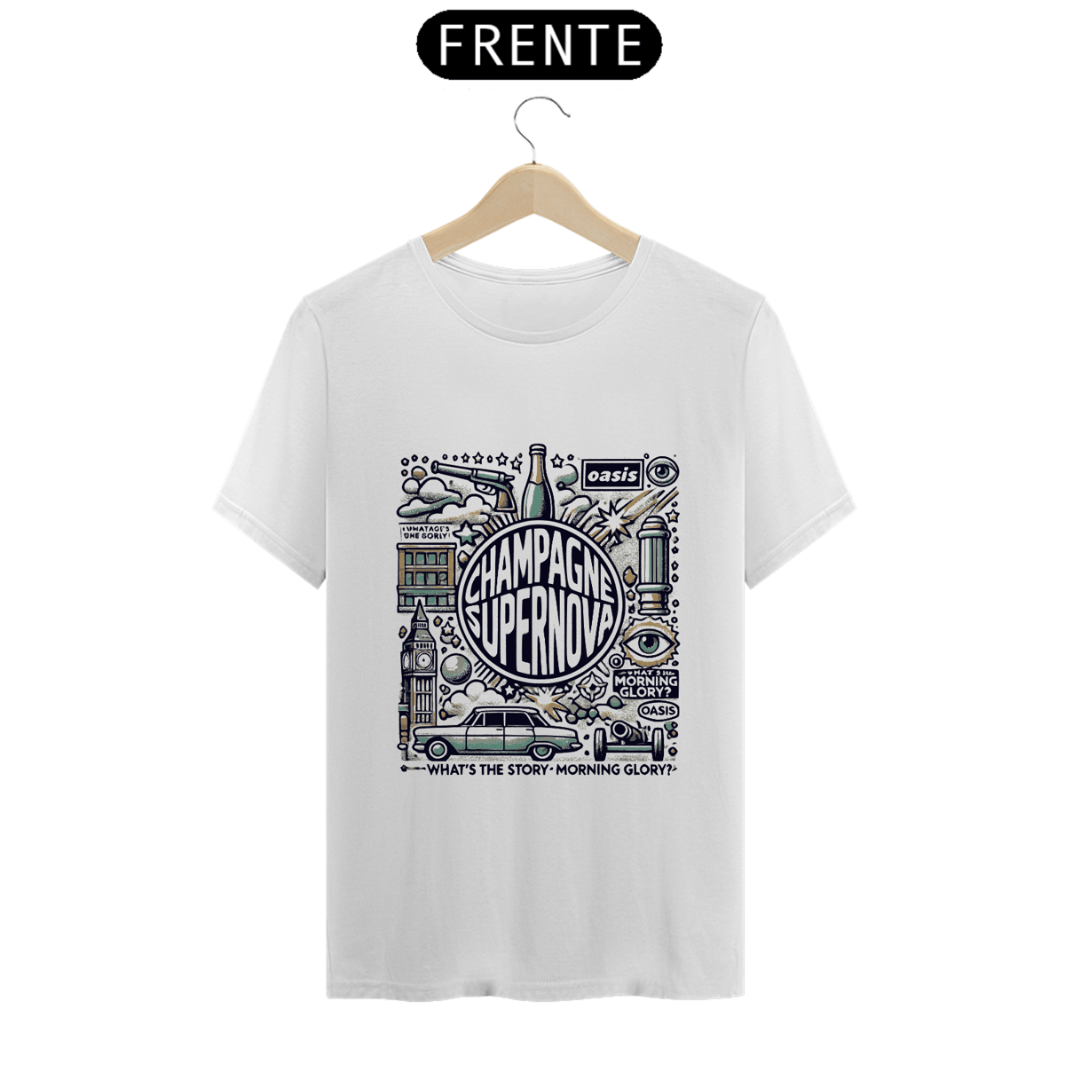 Nome do produto: camiseta champagne supernova