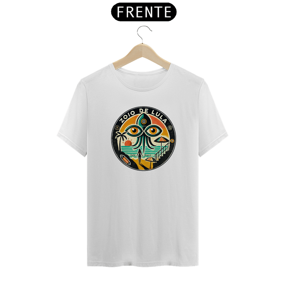 Nome do produto: Camiseta Zoio de Lula