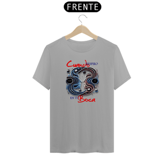 Nome do produto Camiseta Cuando Respiro En Tu Boca