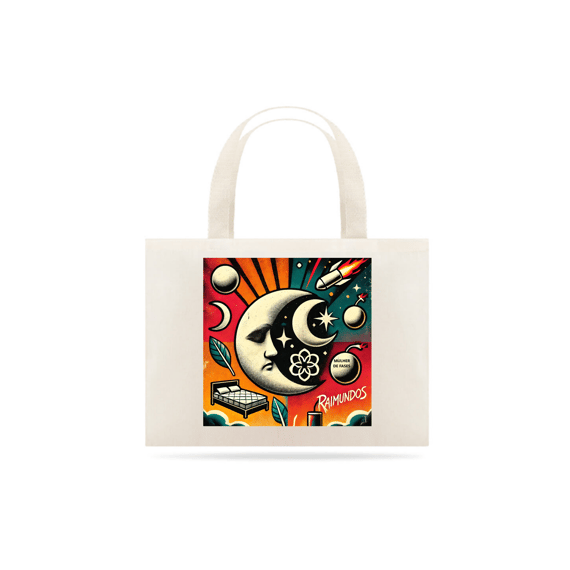 Eco Bag Mulher De Fases