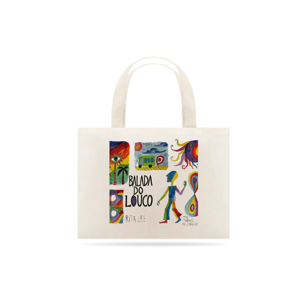 Nome do produto: Eco Bag Balada Do Louco