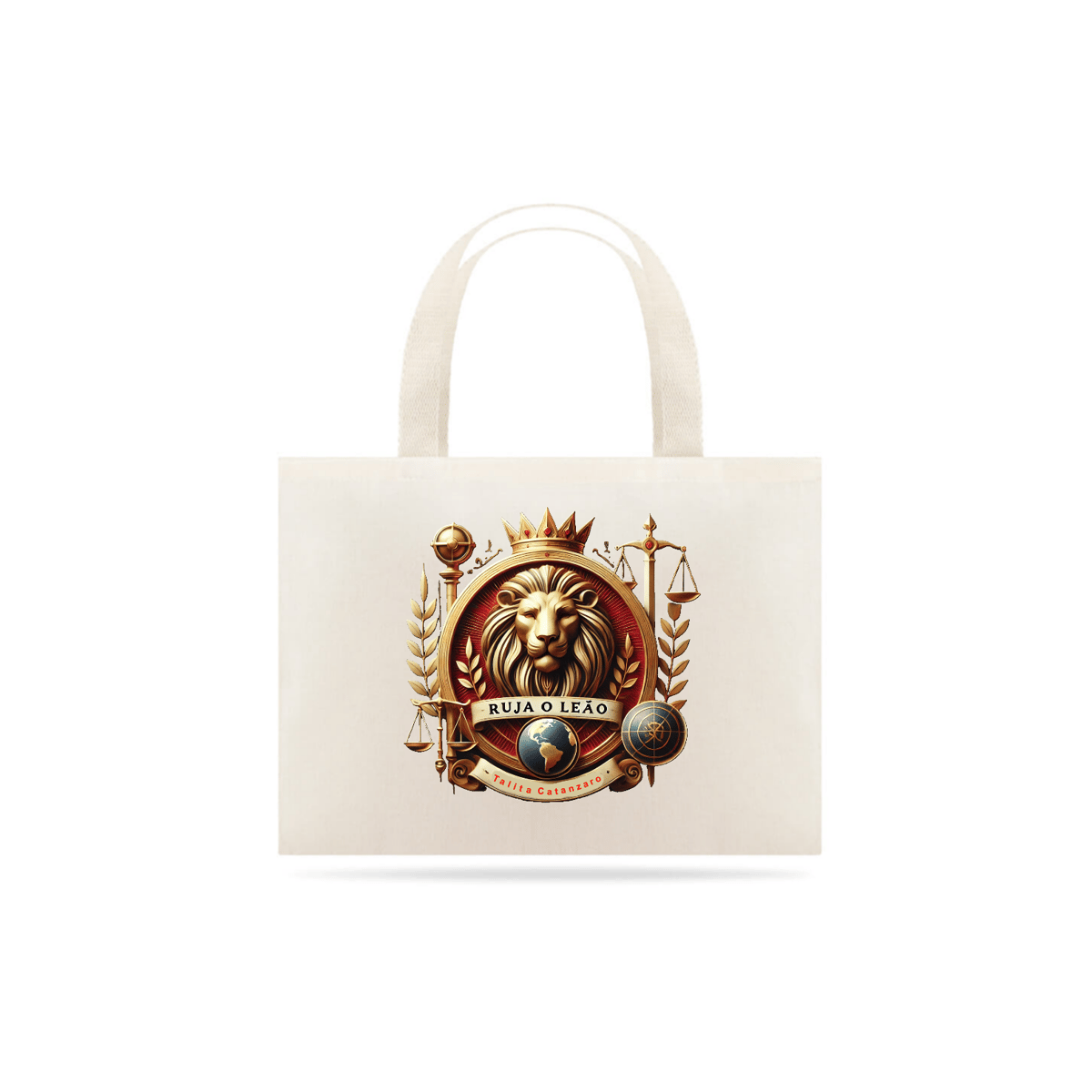 Nome do produto: Eco Bag Ruja O Leão