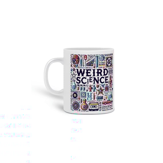 Caneca Weird Science
