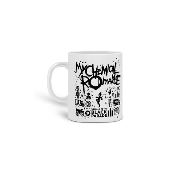 Caneca Welcome To The Black Parade