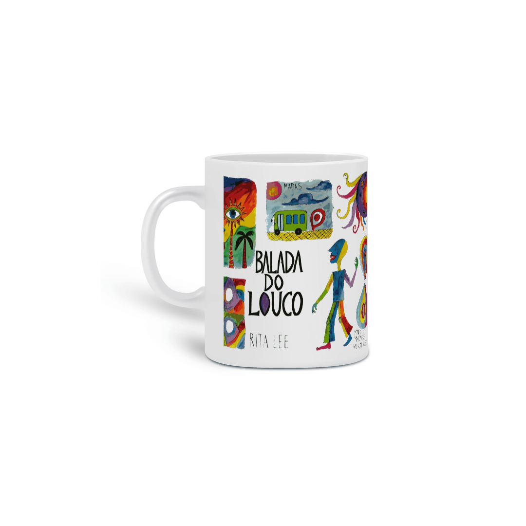 Caneca Balada Do Louco