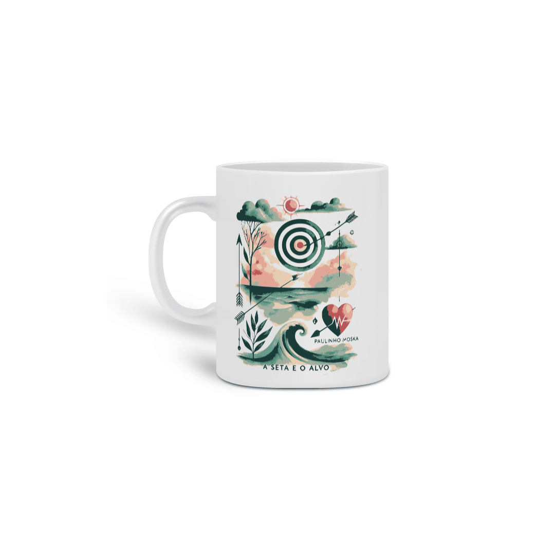 Nome do produto: Caneca A Seta E O Alvo