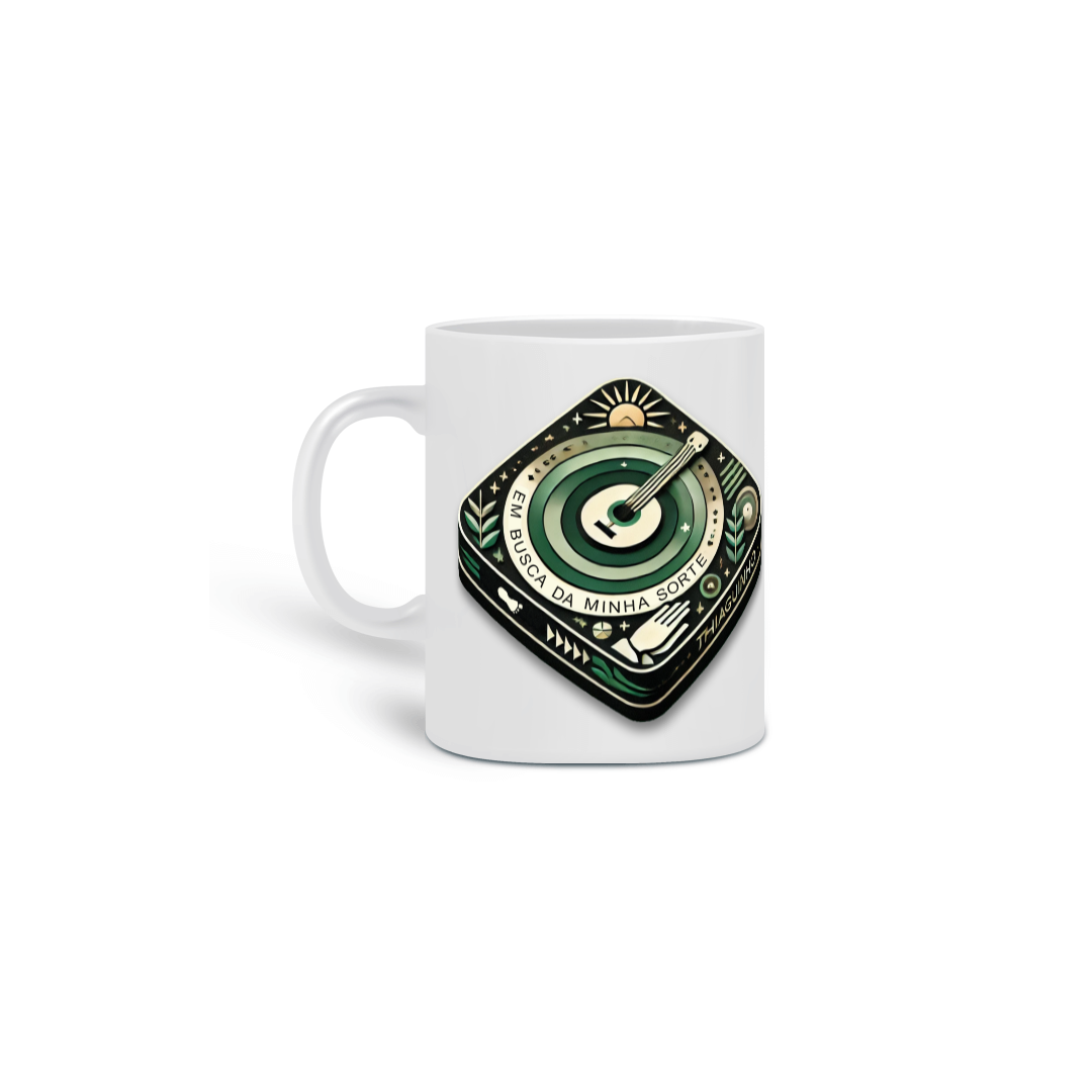 Nome do produto: Caneca Em Busca Da Minha Sorte