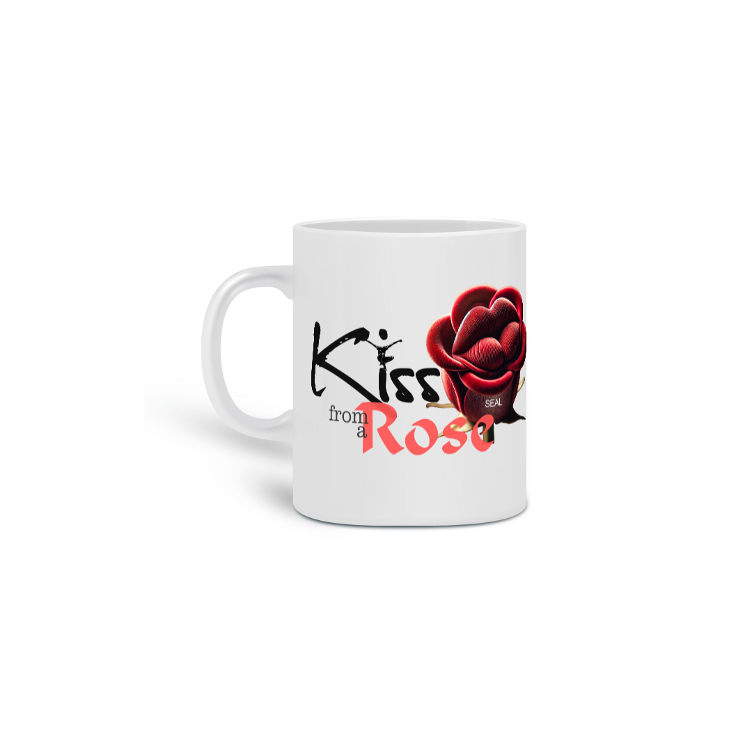 Caneca Kiss From A Rose