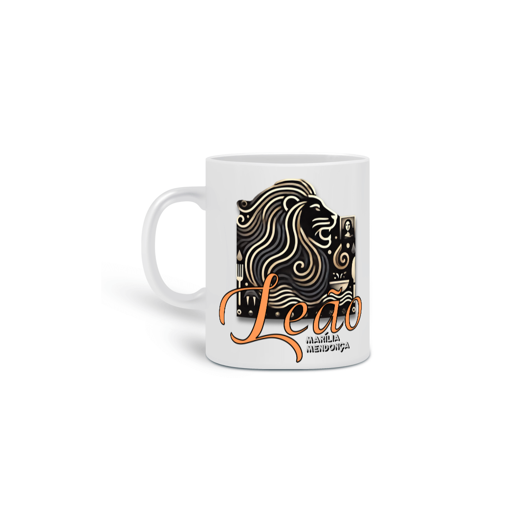 Nome do produto: Caneca Leão