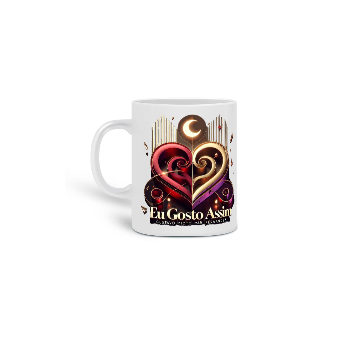 Nome do produto: Caneca Eu Gosto Assim