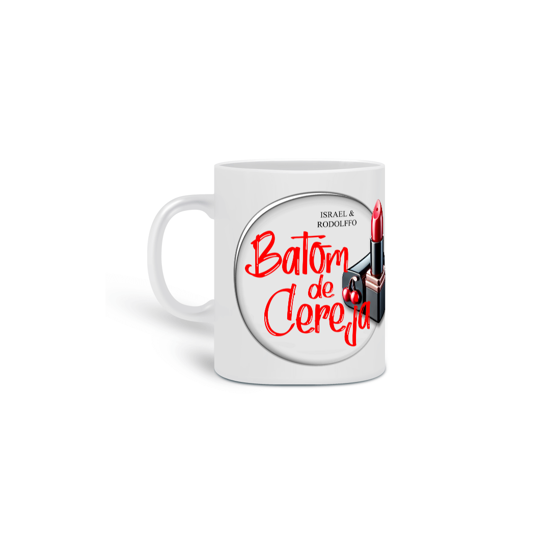 Caneca Batom De Cereja