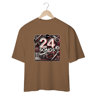 Nome do produto Camiseta Oversized 24 Songs