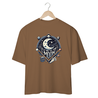 Nome do produto Camiseta Oversized Fly Me To The Moon