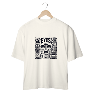 Camiseta Oversized Eyes Without A Face