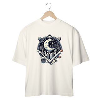 Nome do produto Camiseta Oversized Fly Me To The Moon