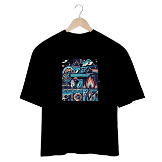 Nome do produto Camiseta Oversized Wish You Were Here