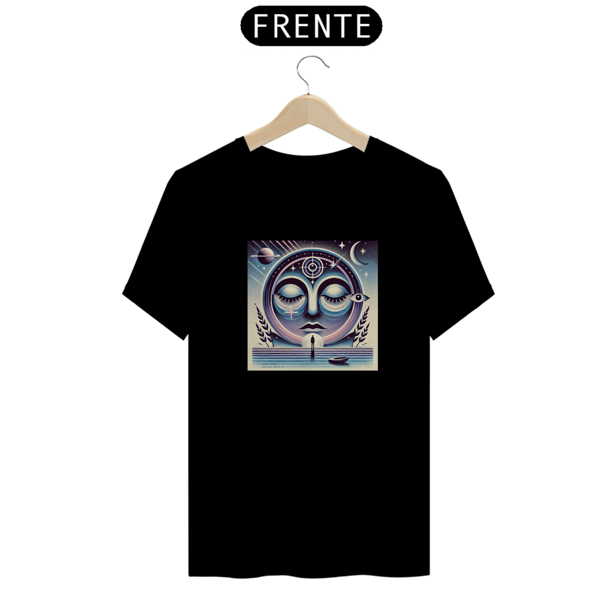 Nome do produto: Camiseta Aonde Quer Que Eu Vá