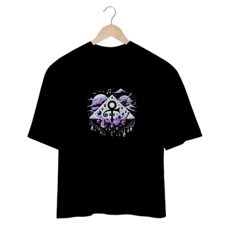 Camiseta Oversized Purple Rain