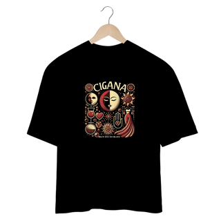 Nome do produto Camiseta Oversized Cigana