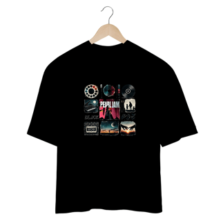 Nome do produto Camiseta Oversized Black