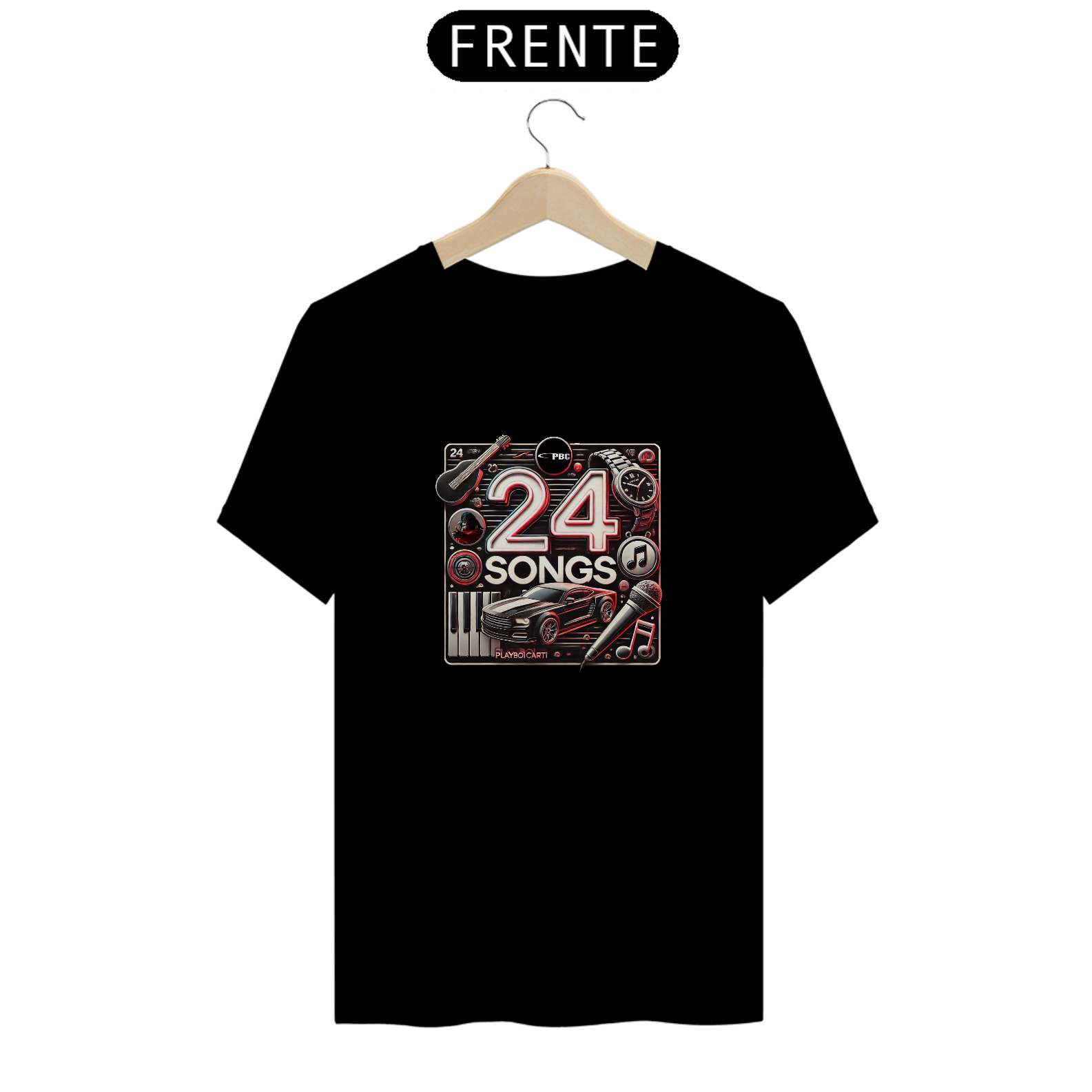 Camiseta 24 Songs