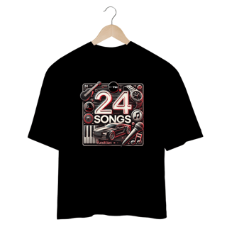 Nome do produto Camiseta Oversized 24 Songs