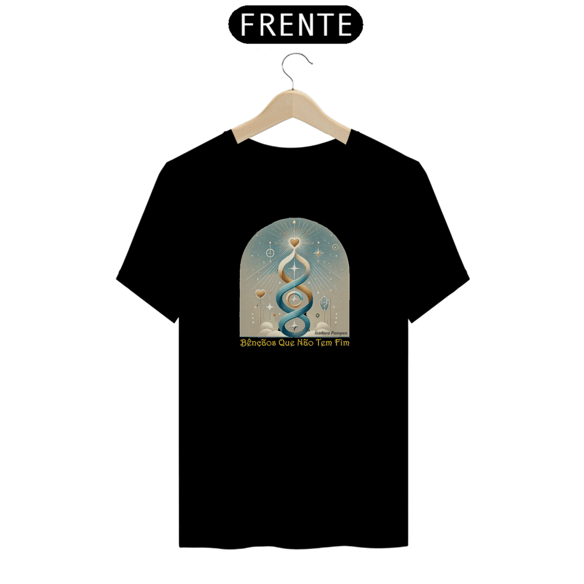 Nome do produto: Camiseta Bênçãos Que Não Tem Fim